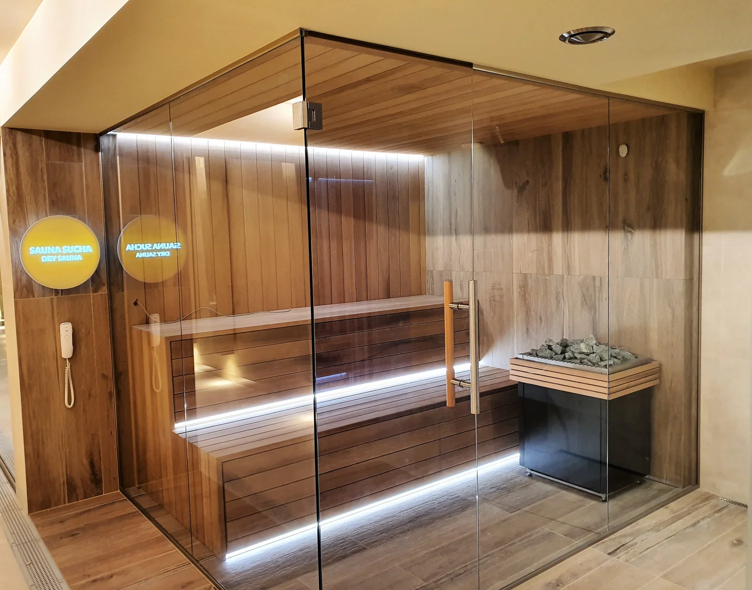 Realizacja nowoczesnej sauny wewnętrznej - zdjęcie 59