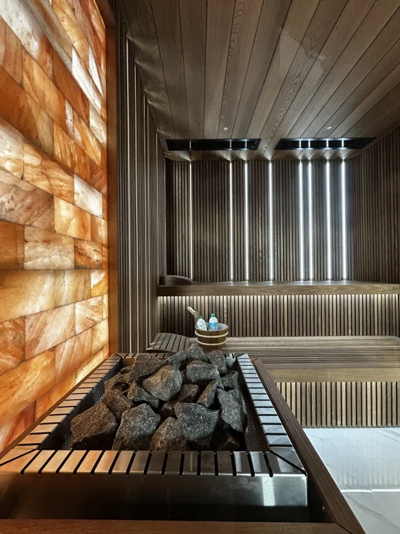Przykład realizacji sauny wewnętrznej przez Cedris