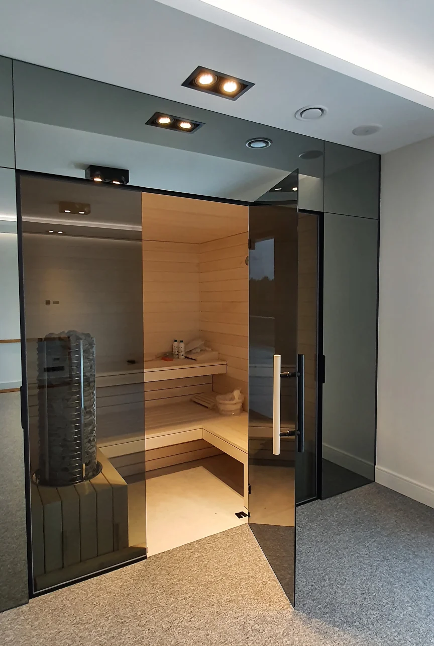 Realizacja nowoczesnej sauny wewnętrznej - zdjęcie 72