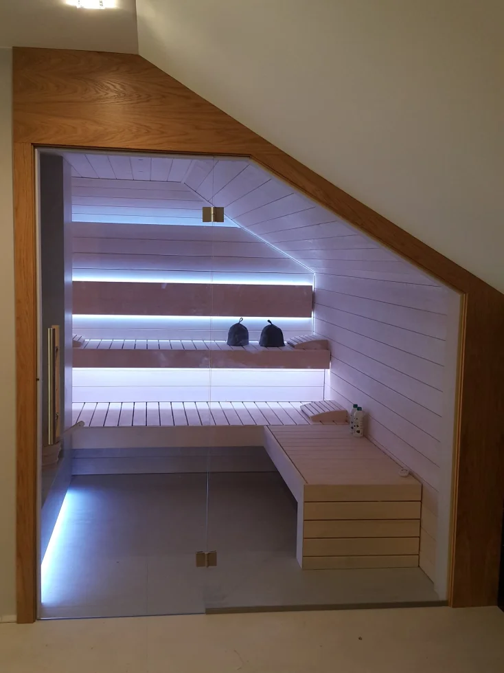 Realizacja nowoczesnej sauny wewnętrznej - zdjęcie 79