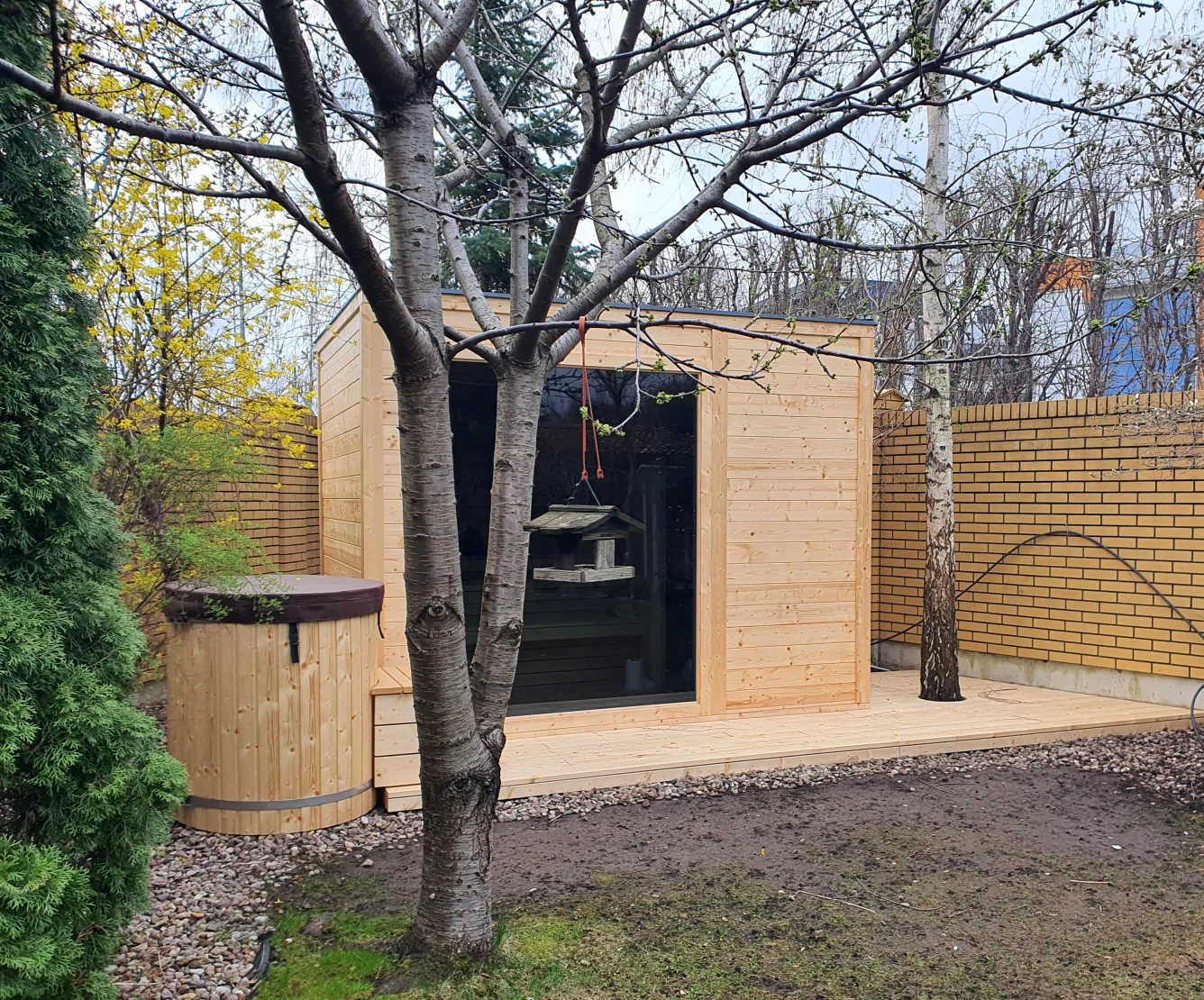 Realizacja nowoczesnej sauny zewnętrznej - zdjęcie 32