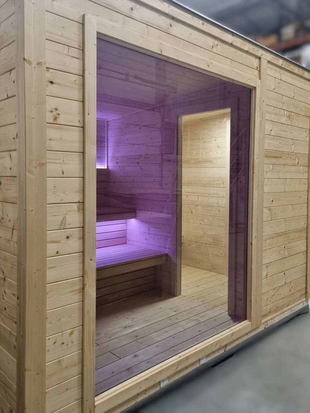 Realizacja nowoczesnej sauny zewnętrznej - zdjęcie 4